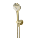 Meir Round Three Function Hand Shower On Fixed Bracket - Tiger Bronze