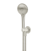 Meir Round Three Function Hand Shower On Fixed Bracket - Brushed Nickel