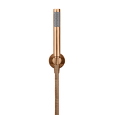 Meir Round Hand Shower On Fixed Bracket - Lustre Bronze