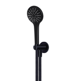 Meir Round Three Function Hand Shower On Fixed Bracket - Matte Black