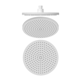 Nero Opal 250mm Air Shower Head - Matte White