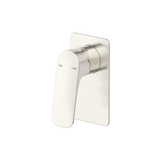 Bella Vista Kaza Shower Mixer Square Plate Trim Kit Only - Brushed Nickel