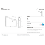 Vivid Premium Sink Phoenix Mixer - Chrome