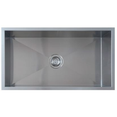Uptown 250 Single Bowl Interchange Sink 810 X 450 X 250 - Square Corner