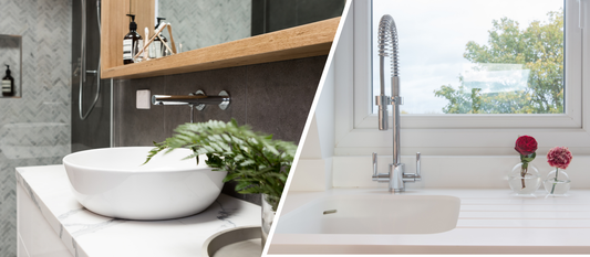 What is the difference between a sink and a basin?