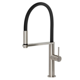 Blix Blix Flexible Hose Phoenix Sink Mixer Round - Brushed Nickel