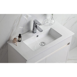 Aulic Maya 750mm Freestanding Vanity - Mini Ceramic Top (Left Hand Drawer)