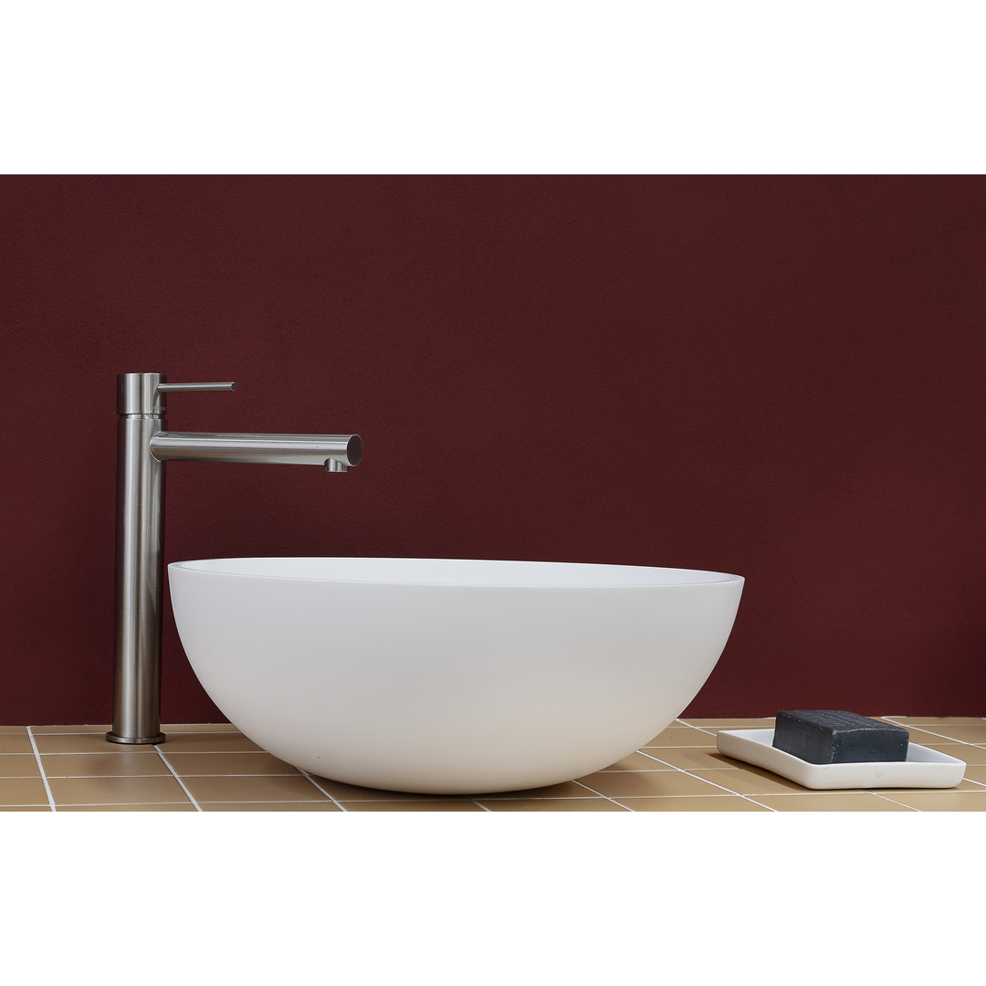 Vivid Slimline Vessel Phoenix Mixer- Brushed Nickel