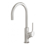 Vivid Slimline Oval Sink Phoenix Mixer 160mm Gooseneck - Brushed Nickel