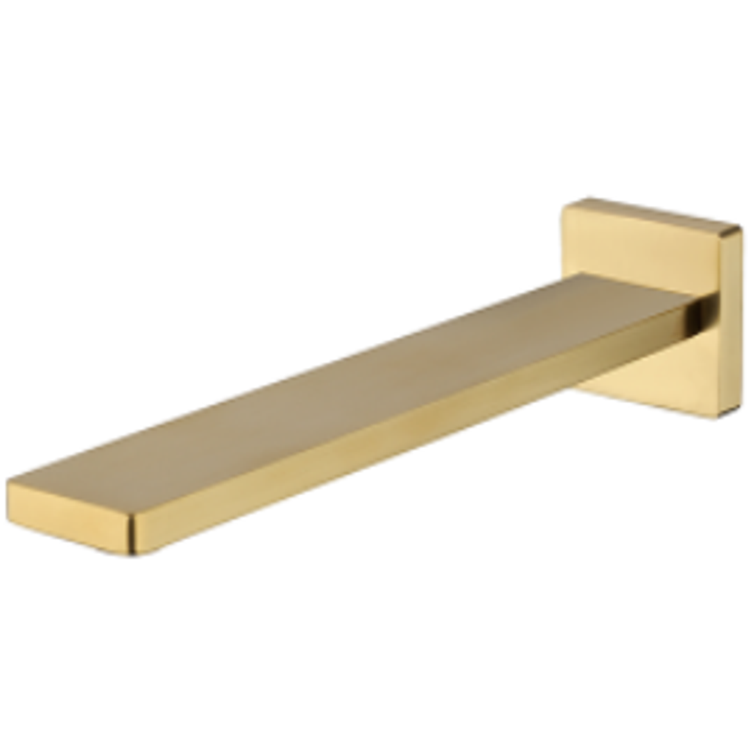 Bella Vista Cresta Bath Spout - Brushed Gold