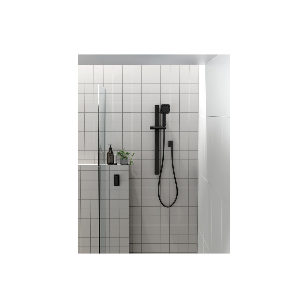 Teel Shower/Wall Phoenix Mixer - Matte Black