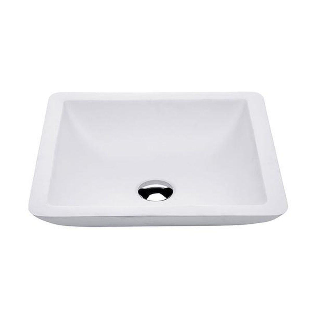 Classique 420 Above Counter Solid Surface Fienza Basin - Matte White