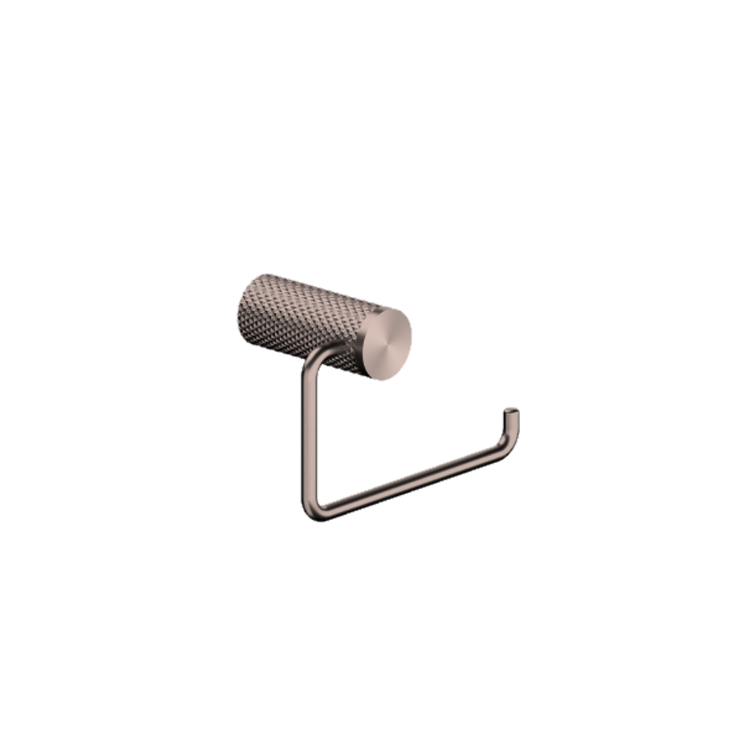 Nero Opal Toilet Roll Holder - Brushed Bronze