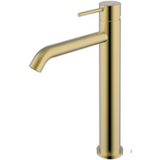 Bella Vista Ikon Hali Highrise Basin Mixer - Brushed Gold