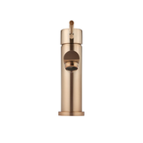 Meir Round Basin Mixer - Champagne