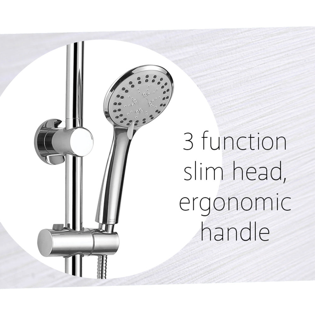 Stella Multifunction Twin Rail Fienza Shower Chrome 455106