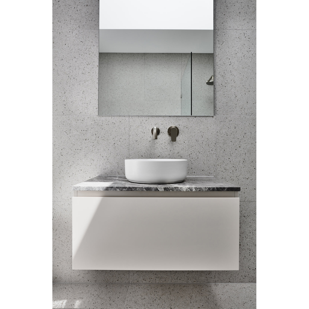 Meir Round Wall Mixer Paddle Handle Finish Kit - Brushed Nickel