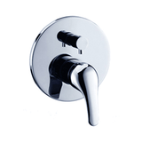 Classic Shower Nero Mixer With Divertor Shower - Chrome
