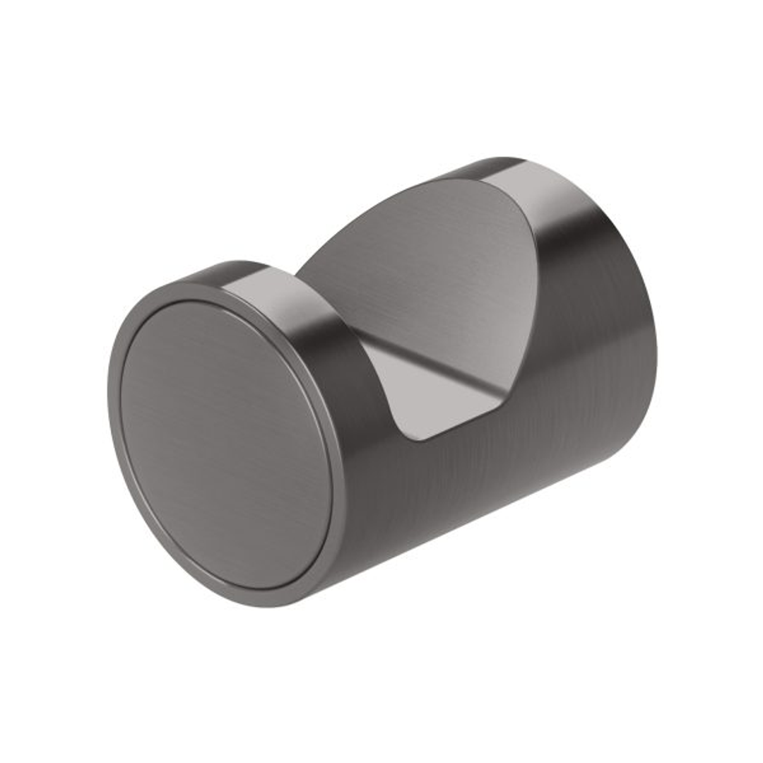 Phoenix Vivid Slimline Robe Hook - Brushed Carbon