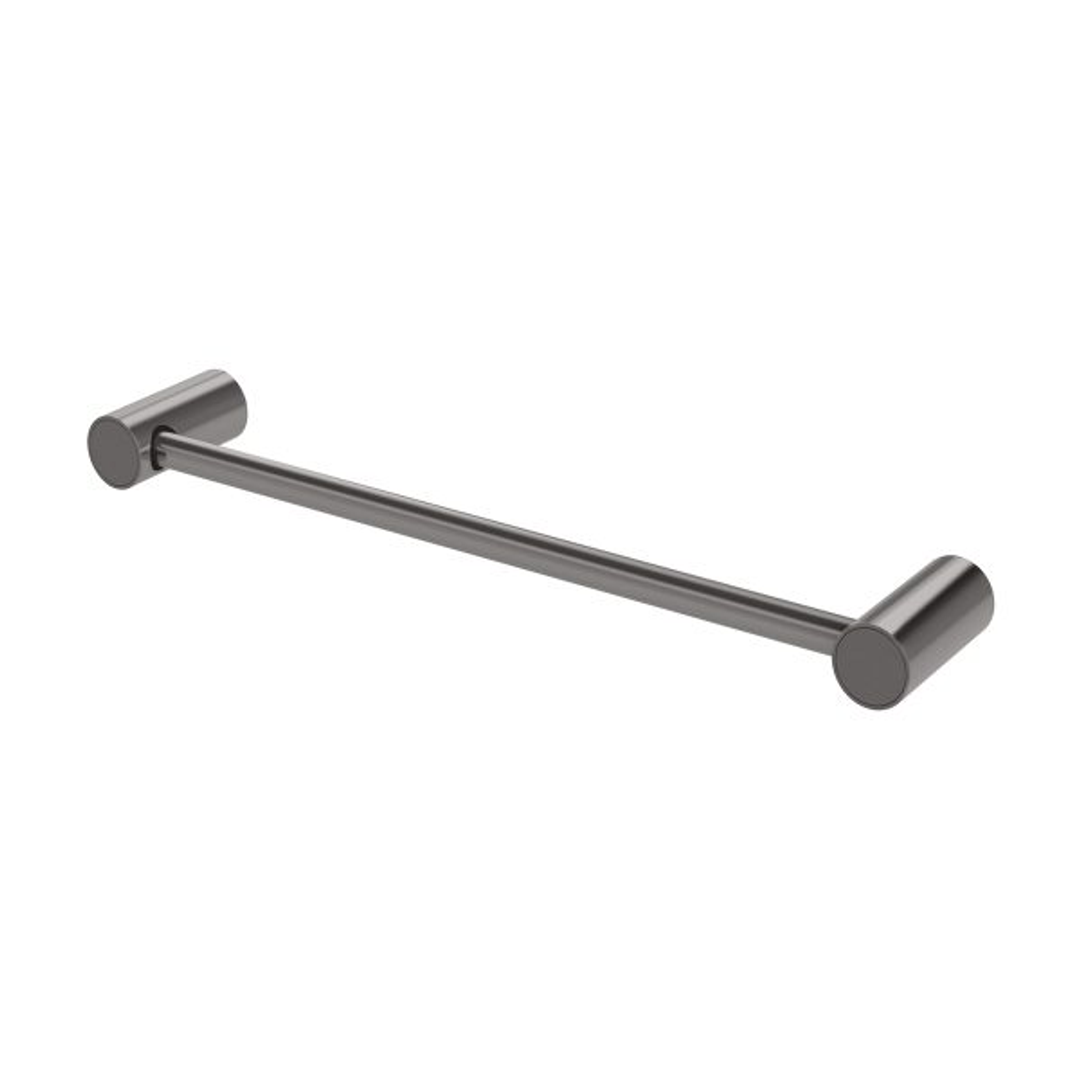 Phoenix Vivid Slimline Hand Towel Rail 350Mm - Brushed Carbon