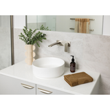 Mekko Switchmix Wall Basin/Bath Phoenix Mixer Set 200mm Fit off Kit - Brushed Nickel
