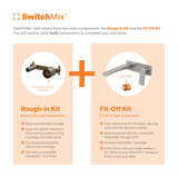Switchmix Wall Basin/Bath Phoenix Mixer Set Rough In Kit