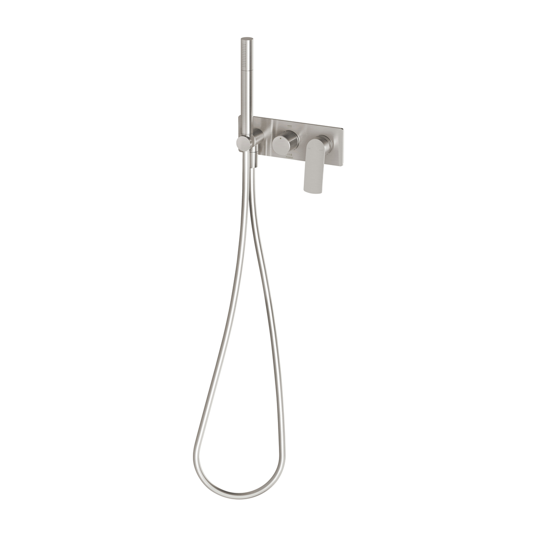 Mekko Wall Phoenix Shower System - Brushed Nickel