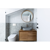 Meir Meir Sigma 21 Dual Flush Plates For Geberit - Brushed Nickel
