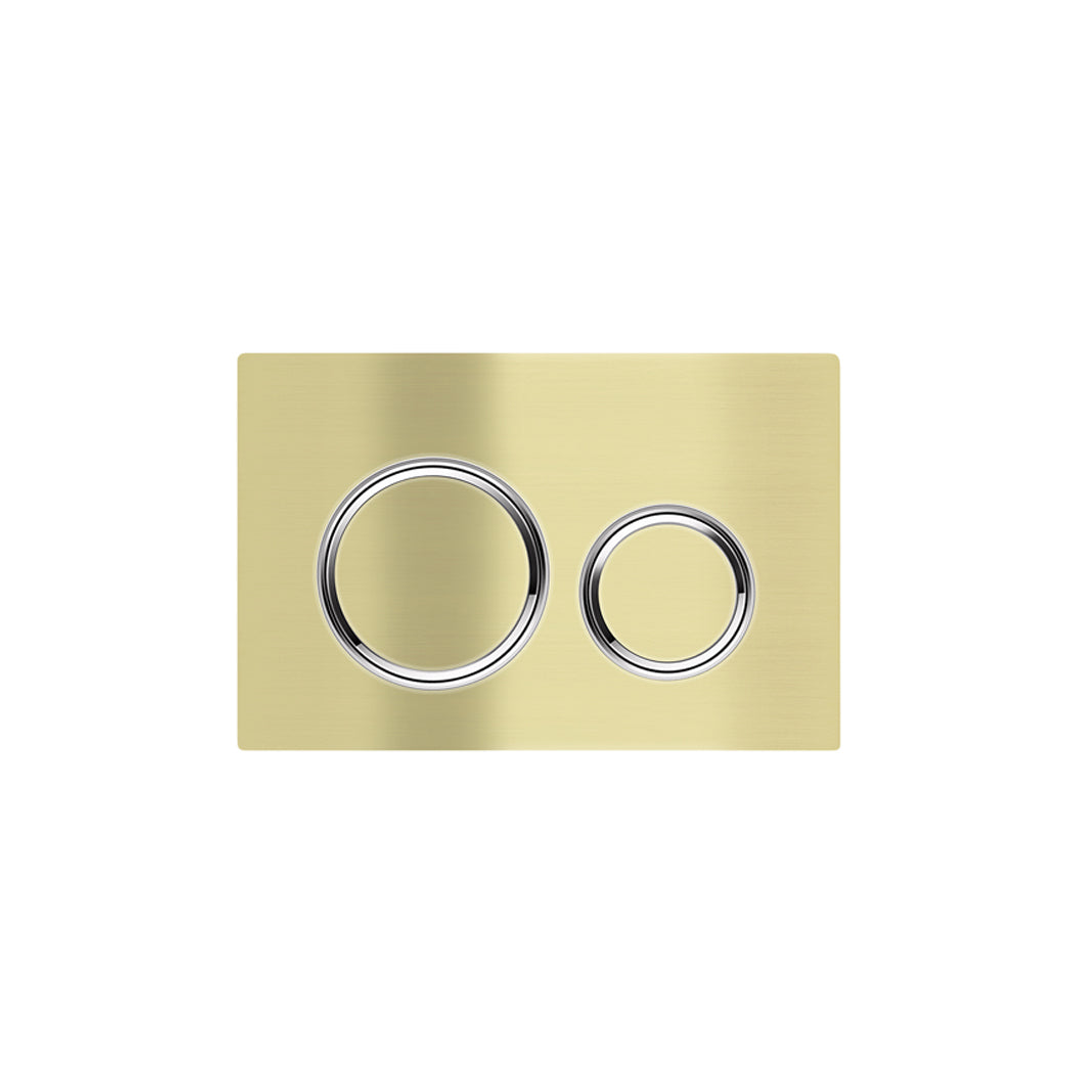 Meir Meir Sigma 21 Dual Flush Plates For Geberit - Tiger Bronze
