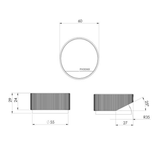 Axia Shower/Wall Phoenix Mixer - Chrome