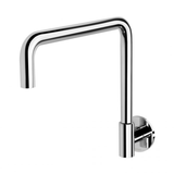 Phoenix Vivid Slimline Plus Wall Sink Outlet 240mm Squareline - Chrome