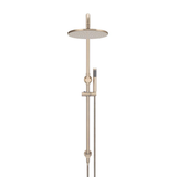 Meir Round Combination Shower Rail 300Mm Rose Single Function Hand Shower - Champagne