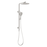 Nauge Nauge Twin Phoenix Shower - Brushed Nickel