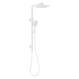 Nuage Twin Shower - Matte White