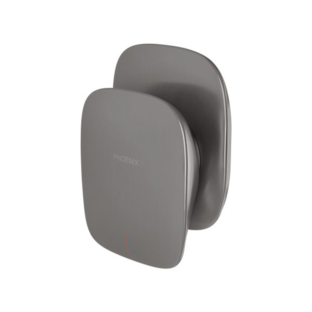 Nauge Nauge Shower/Wall Phoenix Mixer - Brushed Carbon