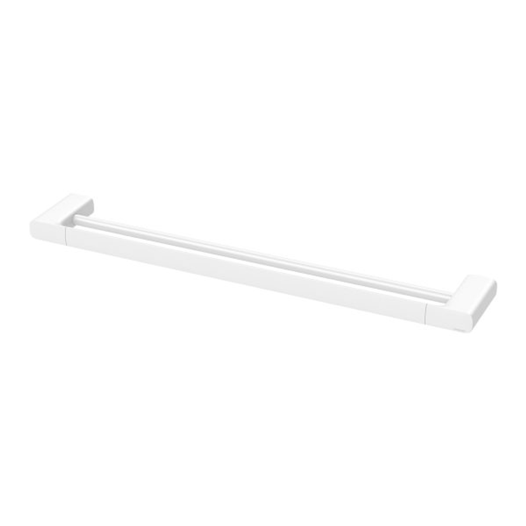 Nuage Double Phoenix Towel Rail 600Mm Matte White