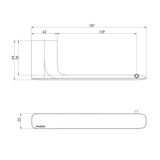 Nauge Nauge Toilet Roll Phoenix Holder - Chrome