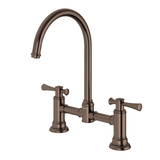 Phoenix Cromford Exposed Sink Set - Brushed Bronze