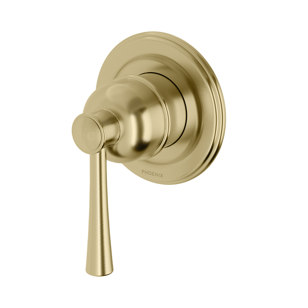 Cromford Cromford Shower/Wall Phoenix Mixer - Brushed Gold
