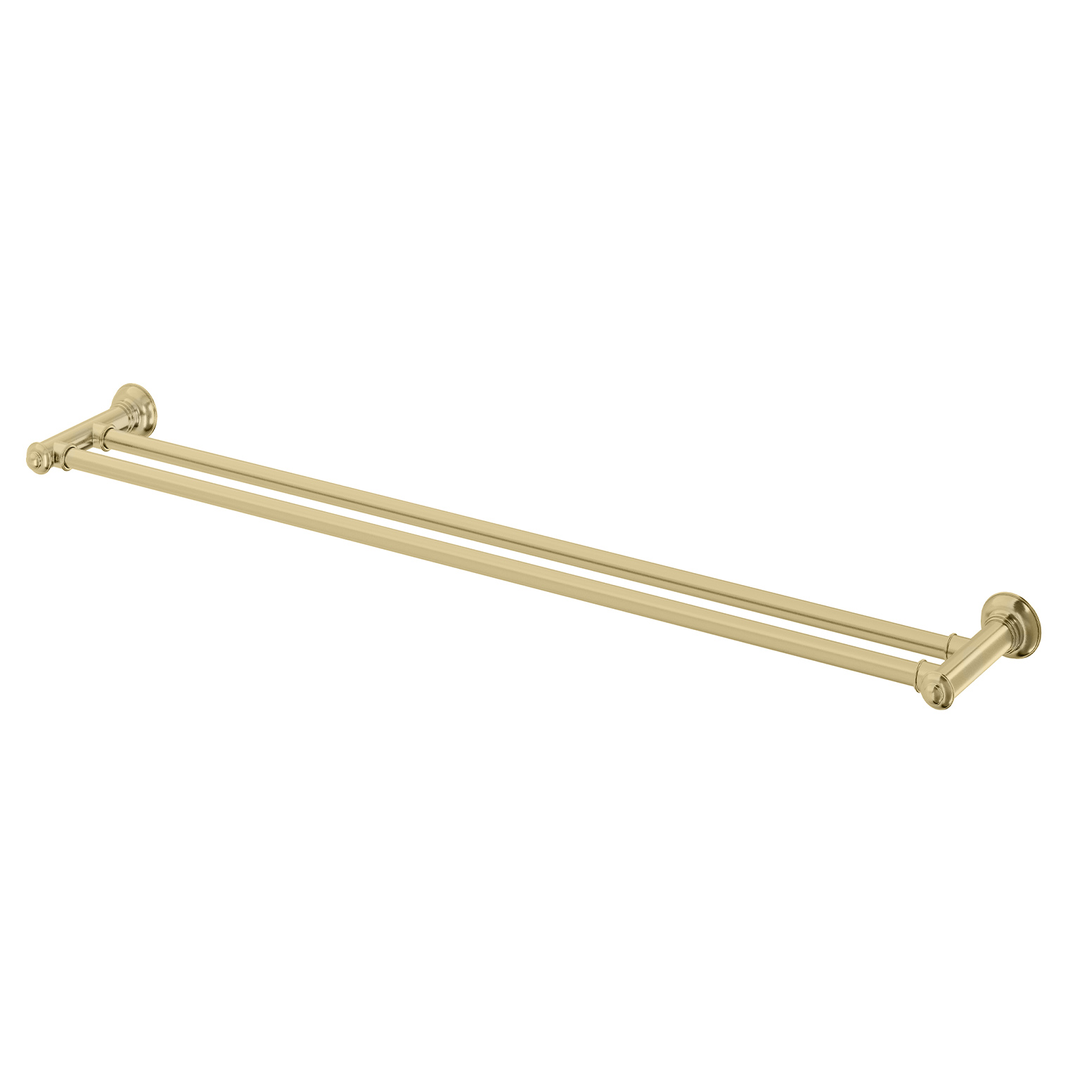 Cromford Cromford Double Towel Phoenix Rail 800mm - Brushed Gold