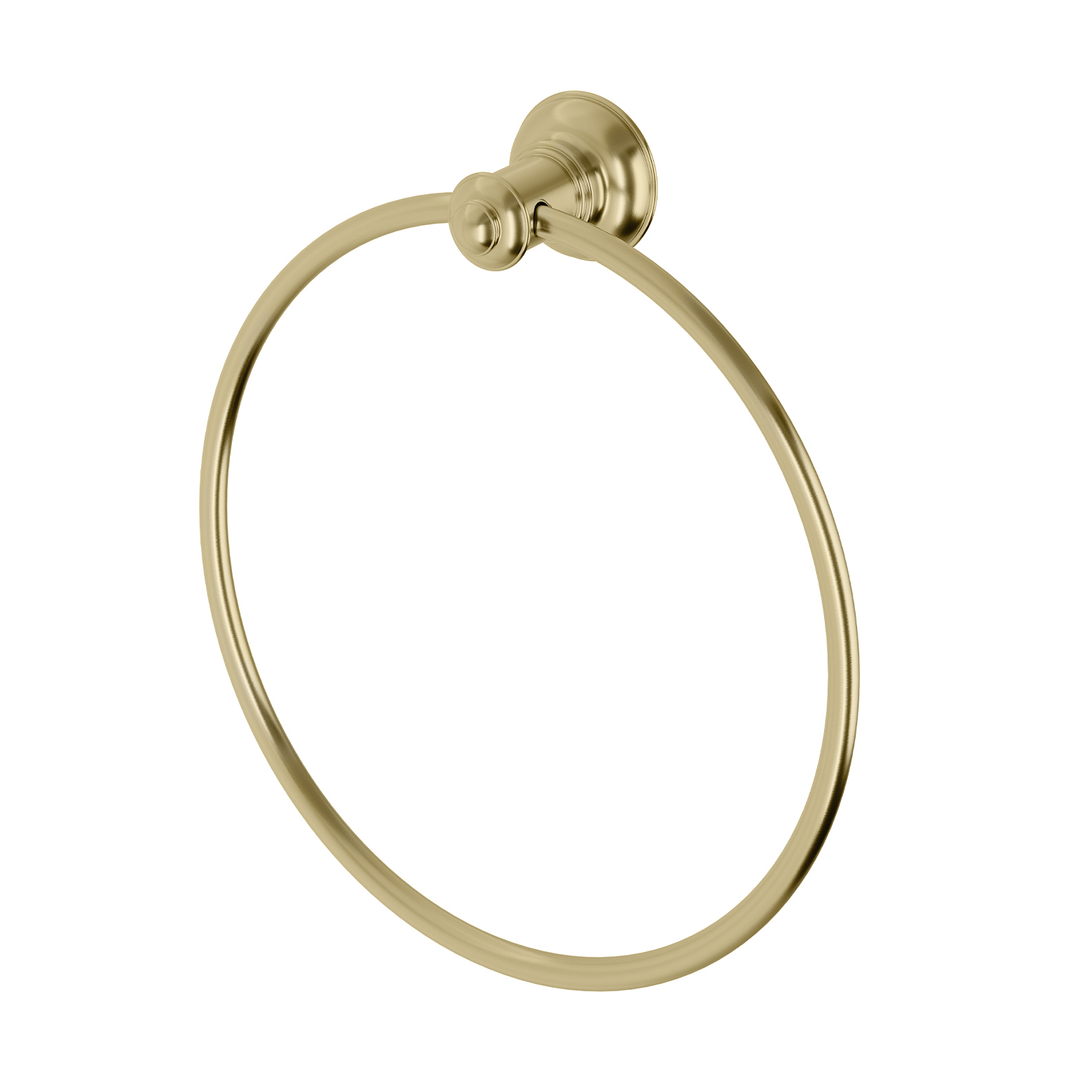 Cromford Cromford Hand Towel Phoenix Holder - Brushed Gold