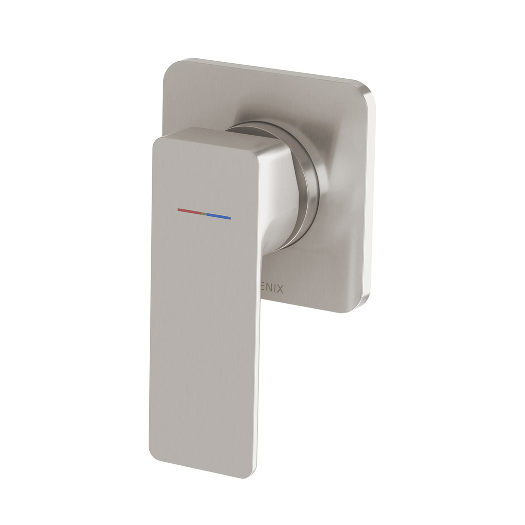 Gloss Mkii Shower / Wall Phoenix Mixer - Brushed Nickel