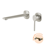Vask Switchmix Wall Basin / Bath Phoenix Mixer Set 200Mm Fit-Off Kit - Brushed Nickel