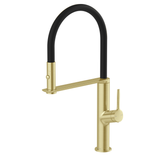 Vask Flexible Hose Phoenix Sink Mixer 200mm - Brushed Gold