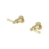 Wiltern Wiltern Wall Top Phoenix Assemblies 15mm Extended Spindles - Brushed Gold