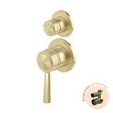 Wiltern Wiltern Switchmix Phoenix Shower/Bath Diverter Mixer FitOff Kit - Brushed Gold