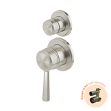 Wiltern Wiltern Switchmix Phoenix Shower/Bath Diverter Mixer FitOff Kit - Brushed Nickel