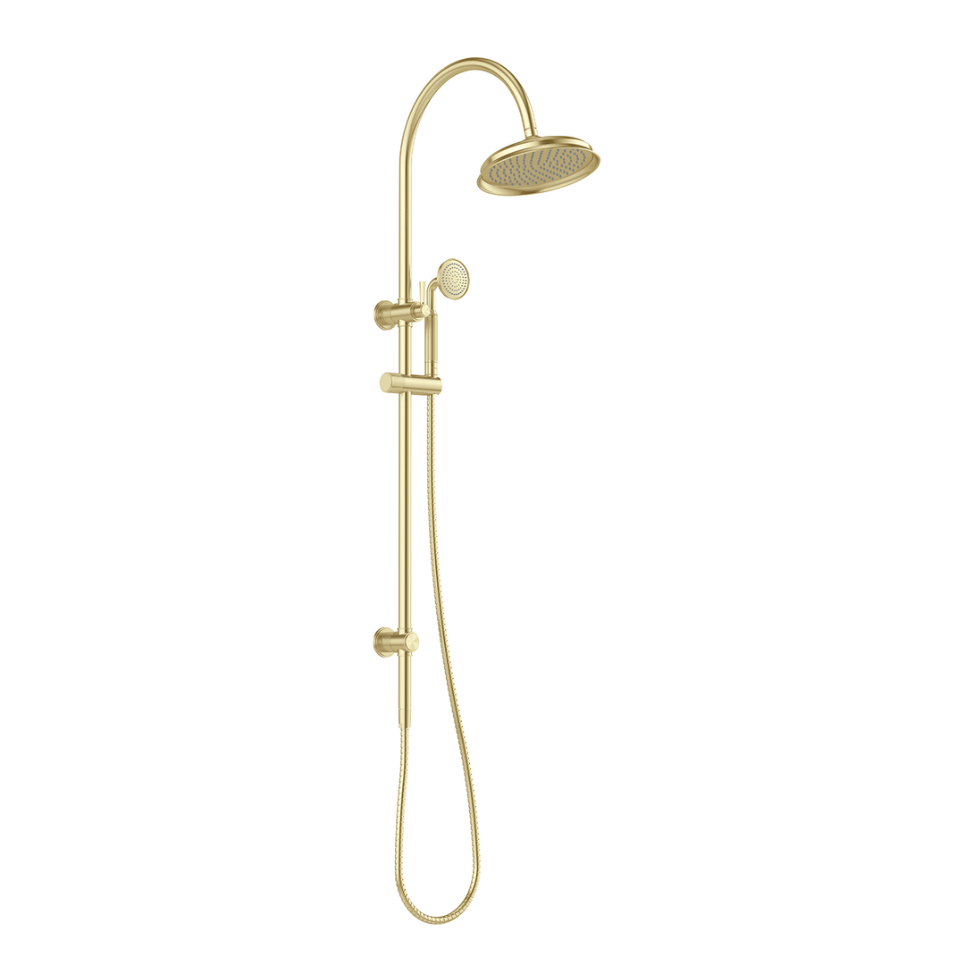 Wiltern Wiltern Twin Phoenix Shower - Brushed Gold