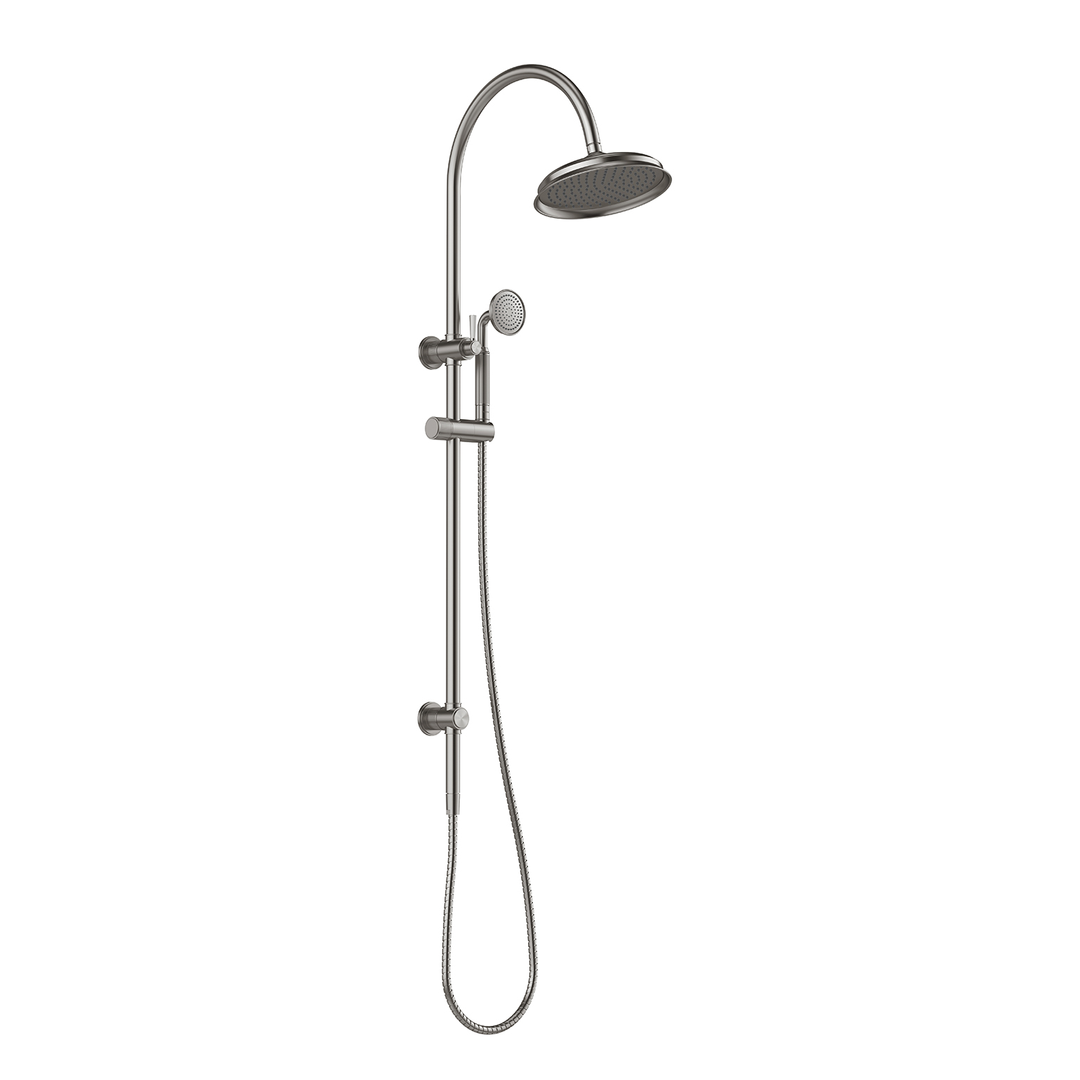 Wiltern Wiltern Twin Phoenix Shower - Brushed Carbon