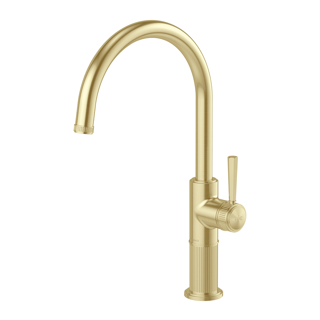 Wiltern Wiltern Sink Phoenix Mixer 200mm - Brushed Gold